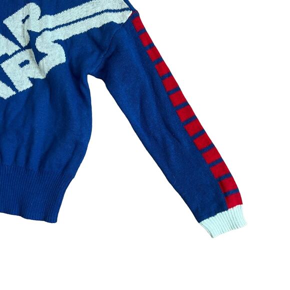 Juniors' Star Wars Blue Long Sleeve Crewneck Sweater - Size Medium - NWT - Picture 6 of 7